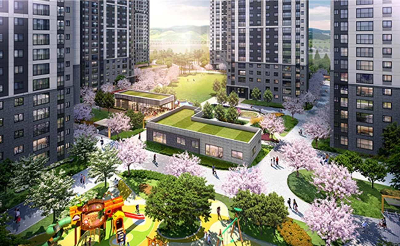 대규모 중앙광장